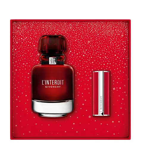 givenchy l'interdit 50ml gift set|givenchy l'interdit gift set boots.